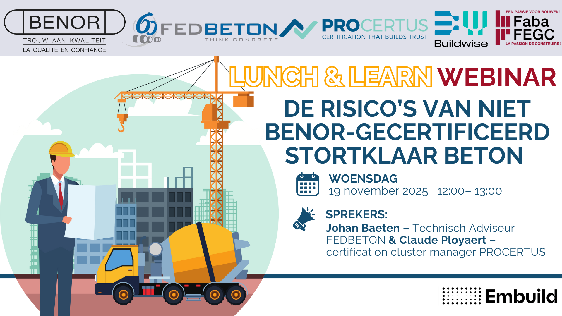 NL Les risques de béton pret à emploie non certifié BENOR phase 2 webinar