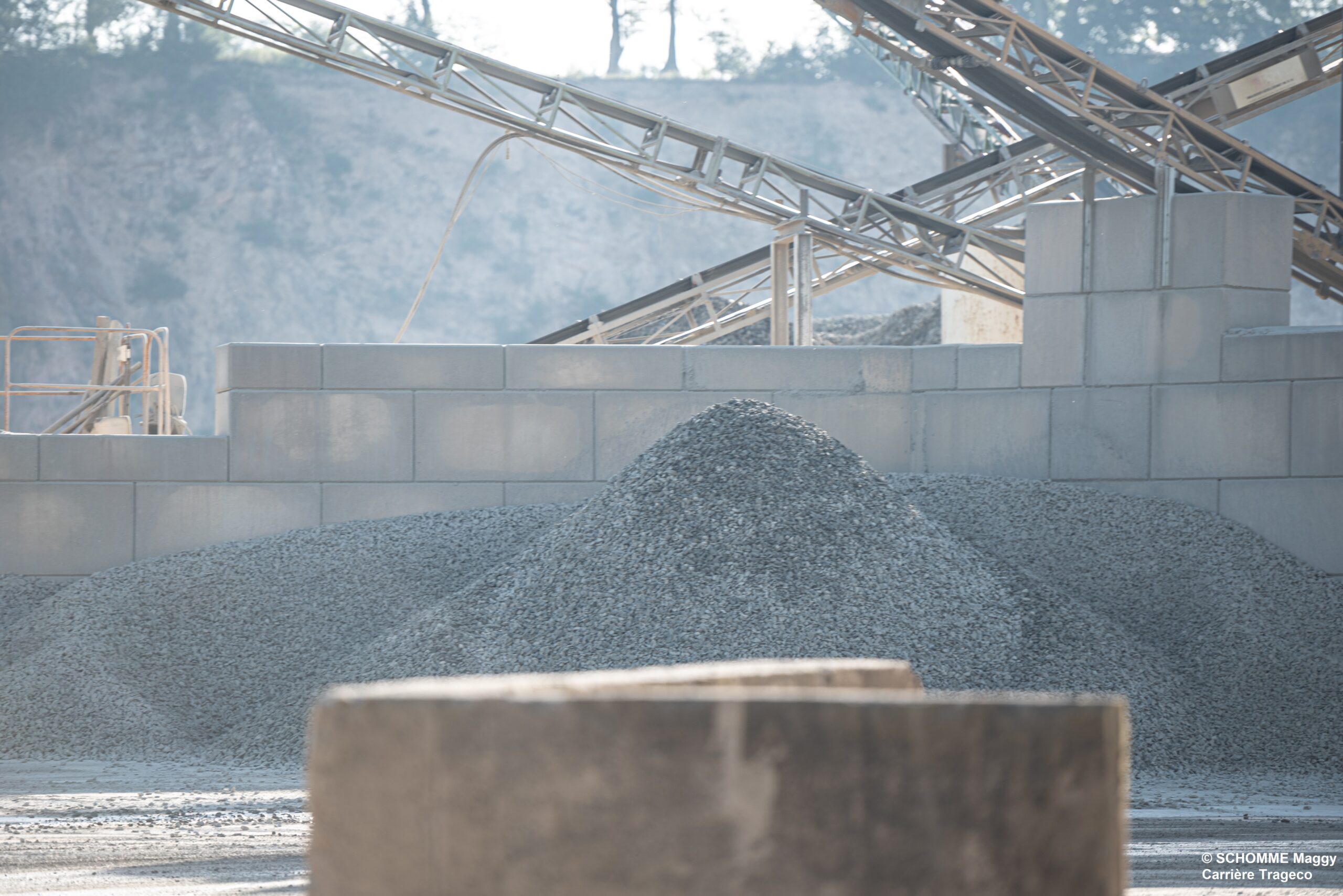 Photo par Maggy SCHOMME - Carrière Trageco